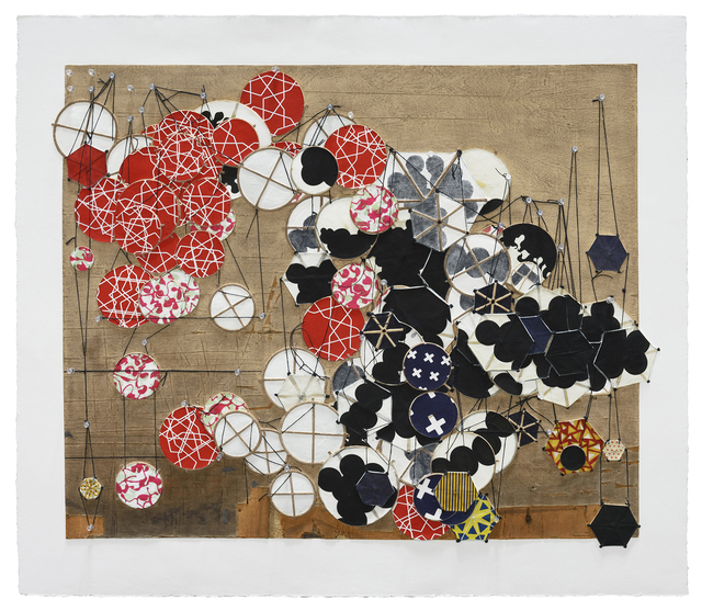 Jacob Hashimoto, ‘Another Cautionary Tale Comes to Mind (but immediately vanishes)’, 2016, Mixografia