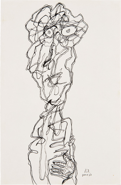 Jean Dubuffet, ‘Personnage (P. 14)’, 21916, Phillips