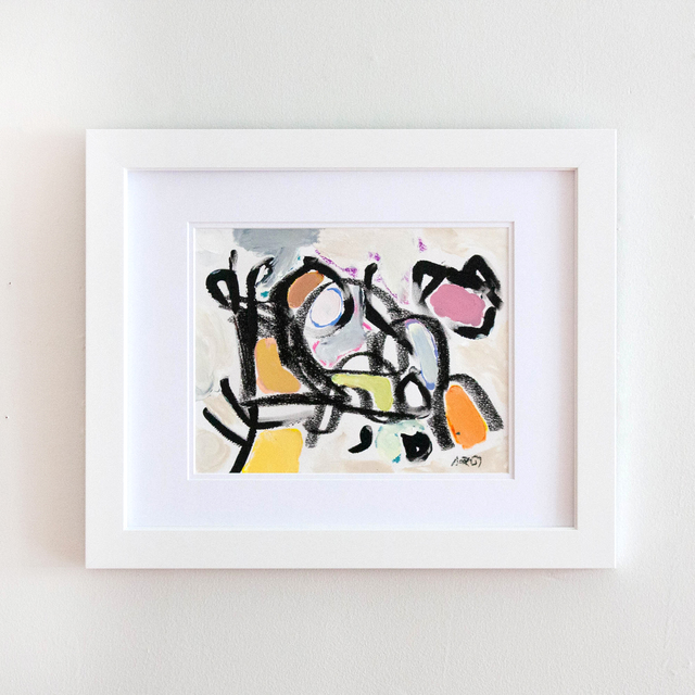 Scot Rittenbaum, ‘At The Table ’, 2021, Drawing, Collage or other Work on Paper, Oil pastel on paper, Miller Gallery Charleston