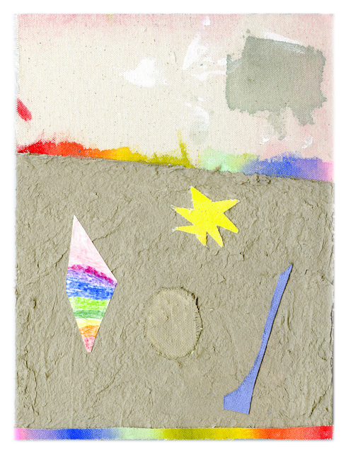 Ashely Peifer, ‘inside + out series 1’, 2021, Mixed Media, Acrylic, fiber paste, gel medium, paper, wax pastel, acrylic gouache, linen, and canvas on panel, Uprise Art