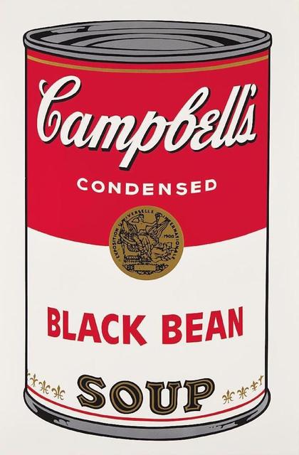 Andy Warhol, ‘Campbells Soup Black Bean II.44’, 1968, OSME Fine Art