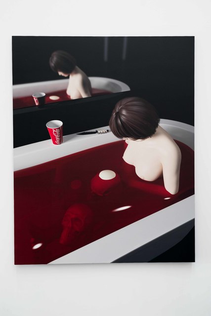 Olga Mikh Fedorova, ‘Red milk ’, 2019, Print, Print on canvas, Tatjana Pieters