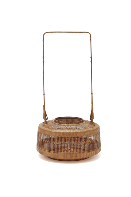 Tanabe Chikuunasai IV, ‘Thousand line open work Peony basket 20 0396’, 2019, Design/Decorative Art, Bamboo, Yumekoubou Antique