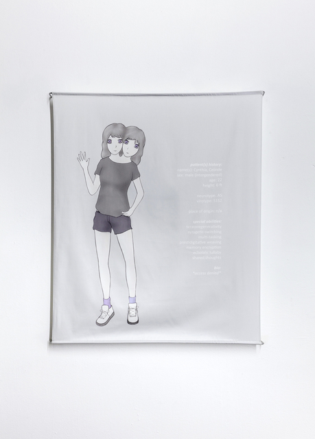 Andrea Crespo, ‘patient(s) history’, 2015, Print, Digital print on cotton sateen, Swiss Institute