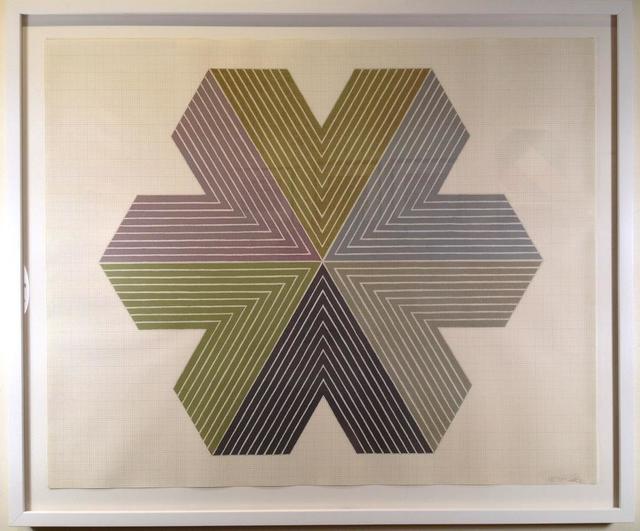 Frank Stella, ‘Star of Persia l’, 1967, Vertu Fine Art
