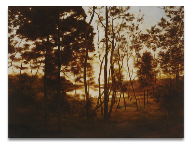 April Gornik, ‘Fall Forest Light’, 2015, Painting, Oil on linen, Miles McEnery Gallery