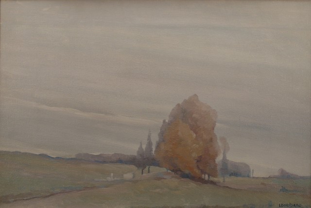 Leon Dabo, ‘Gray Poplars’, 1912, Private Collection, NY
