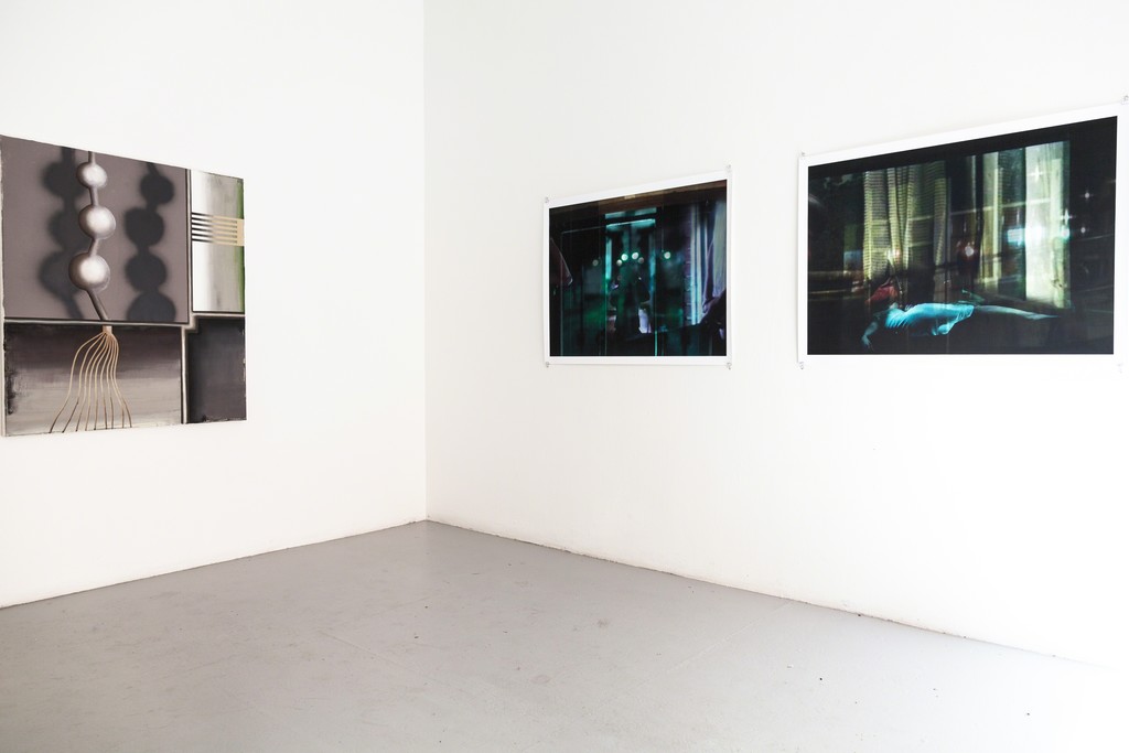 exhibition #2: (left) Rainer Barzen and right Dorothee von Rechenberg exhibition #2: (left) Rainer Barzen and right Dorothee von Rechenberg