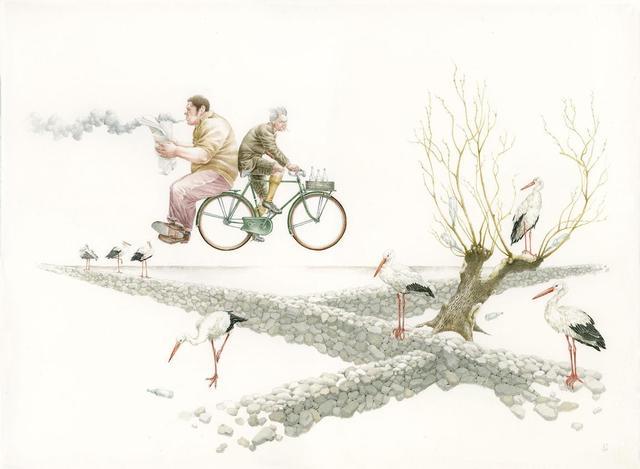 Paul Morstad, ‘The Cartesian Centaur’, 2018, Painting, Watercolour on paper, Gallery Jones
