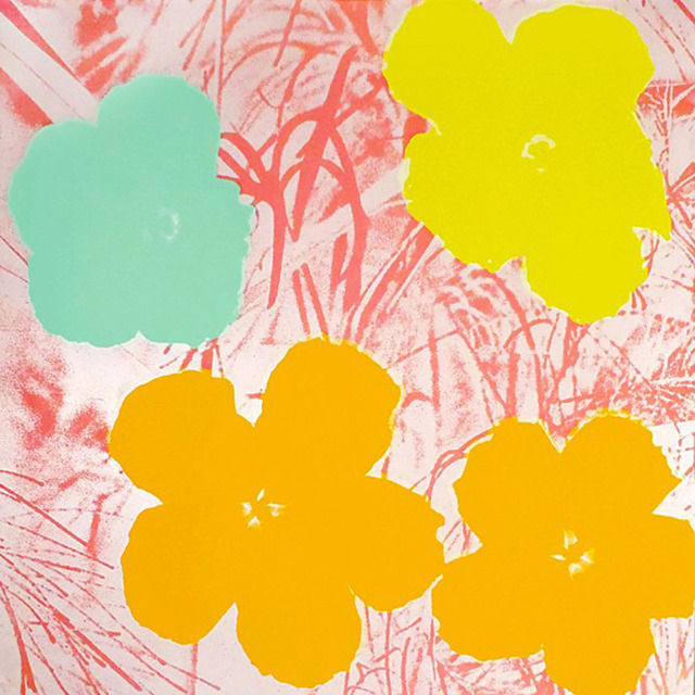Andy Warhol, ‘Flowers FS II.70’, 1970, Print, Silkscreen on paper, IFAC Arts