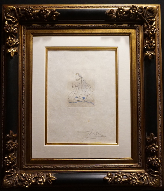 Salvador Dalí, ‘Petites Nus (Ronsaard) 1st Row 1st Piece’, 1973, Print, Etching, Fine Art Acquisitions Dali