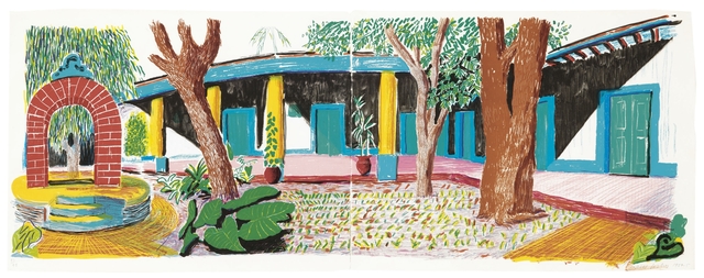 David Hockney, ‘Hotel Acatlan: Second Day, from Moving Focus’, 1984-1985, Upsilon Gallery