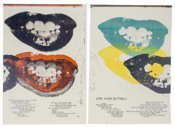 Andy Warhol - Marilyn Monroe I Love Your Kiss Forever