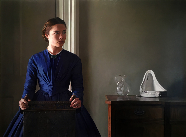 Francisco Uzabeaga, ‘Dama de Azul (The Lady Dadá)’, 2019, Isabel Croxatto Galería