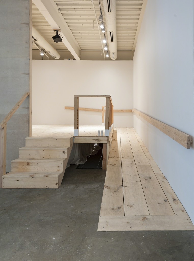 Do/Tell: Erin Bernard, Heather Hart, Rachelle Mozman, and Akosua Adoma Owusu, 2015, installation view, Institute of Contemporary Art, University of Pennsylvania. Photo: Constance Mensh. Do/Tell: Erin Bernard, Heather Hart, Rachelle Mozman, and Akosua Adoma Owusu, 2015, installation view, Institute of Contemporary Art, University of Pennsylvania. Photo: Constance Mensh.