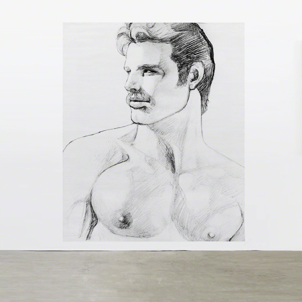 TOM OF FINLAND, Untitled (in situ), 1980 TOM OF FINLAND, Untitled (in situ), 1980