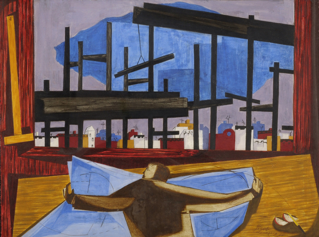 Jacob Lawrence, ‘The Architect’, 1959, The Studio Museum in Harlem