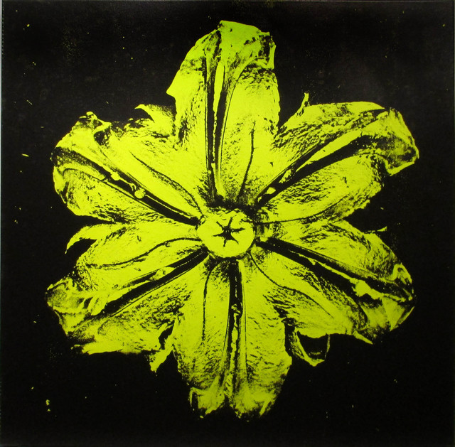 Rubem Robierb, ‘Power Flower N-3 (Pistachio on Black)’, 2016, Mixed Media, Hand-painted silkscreen on canvas, Taglialatella Galleries