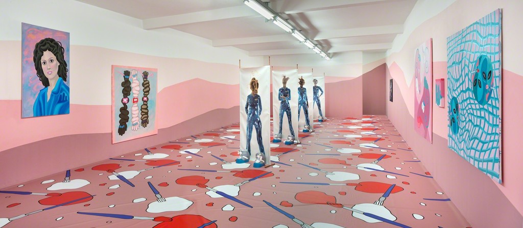 Exhibition view of “Marianne Vlaschits | *a disturbance travelling through a medium*” at DUVE Berlin, September 2016. Image courtesy the artist and DUVE Berlin. Photo: Joachim Schulz Exhibition view of “Marianne Vlaschits | *a disturbance travelling through a medium*” at DUVE Berlin, September 2016. Image courtesy the artist and DUVE Berlin. Photo: Joachim Schulz