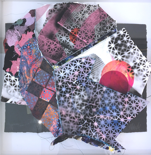 Loren Abbate, ‘Kismet’, 2018, Drawing, Collage or other Work on Paper, Serigraph with hand embellishments, Deep Space Gallery