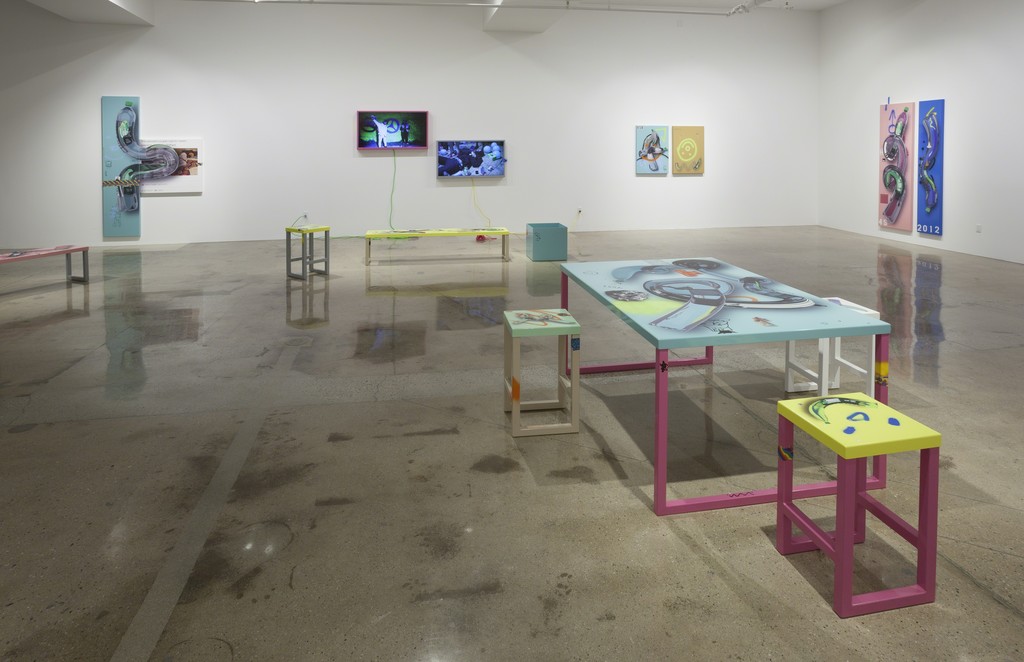 Yung Jake. 'Hydration', Installation view, Steve Turner, February 2016 Yung Jake. 'Hydration', Installation view, Steve Turner, February 2016