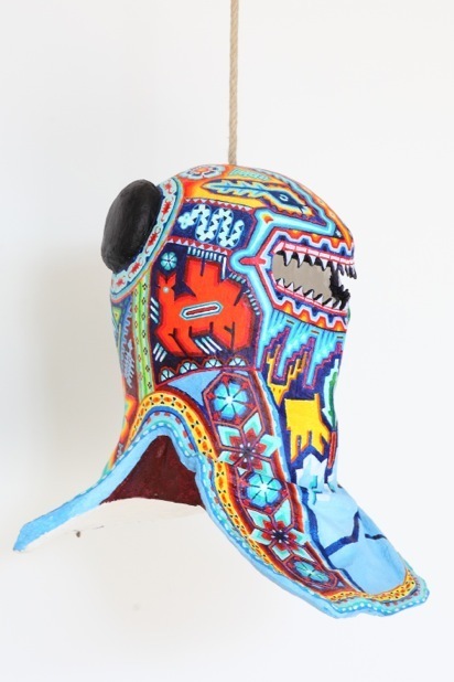 Tobias Rheberger 'Me as you III (2)', 2014
papier maché, rope and acrylic 57 x 44 x 57 cm Tobias Rheberger 'Me as you III (2)', 2014
papier maché, rope and acrylic 57 x 44 x 57 cm