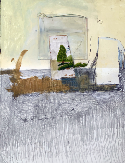 Dorothy Fitzgerald, ‘Fill Your Life with Interests’, 2018, Painting, Mixed media on paper, Resource Art