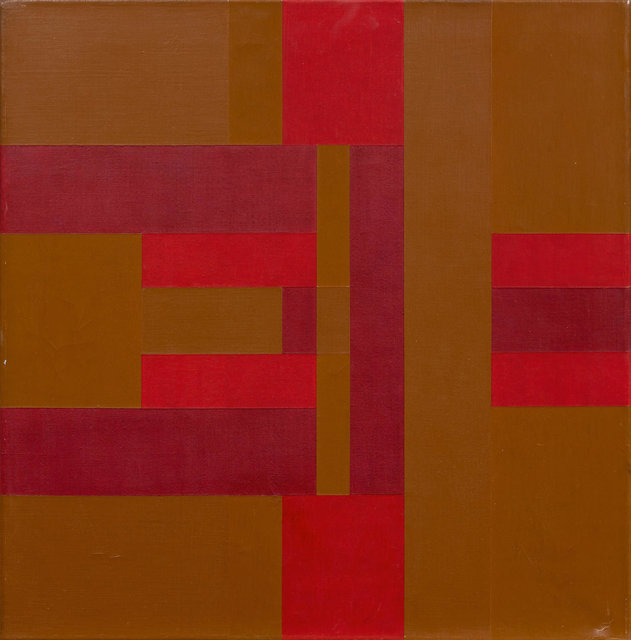 Carlo L. Vivarelli, ‘form-farb palindrom’, 1964, Painting, Acrylic on canvas, Koller Auctions