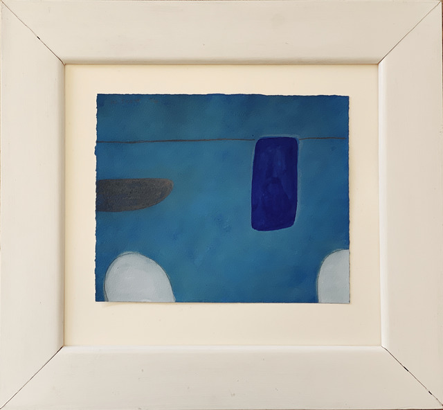 William Scott, ‘Still Life Abstracted 1st Theme, In Blue’, 1974, Fairhead Fine Art Limited