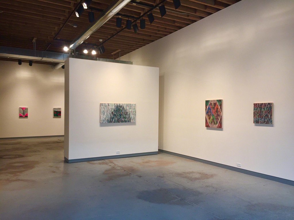 Eric Sall and Marcus Cain as part of Color and Pattern.
(L to R: What Wonder, Icy Top, Blueness, Corners and Sides, Alignment) Eric Sall and Marcus Cain as part of Color and Pattern.
(L to R: What Wonder, Icy Top, Blueness, Corners and Sides, Alignment)