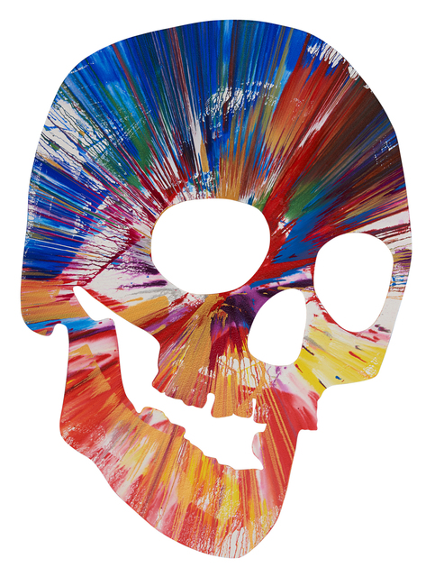 Damien Hirst, ‘Skull Spin Painting (Created at Damien Hirst Spin Workshop)’, 2009, Rago/Wright