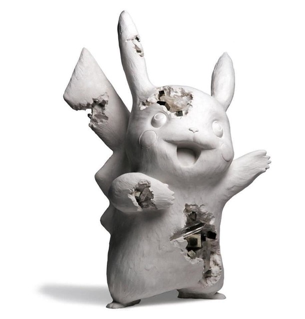 Daniel Arsham Daniel Arsham X Pokemon Crystalized Pikachu White Artsy