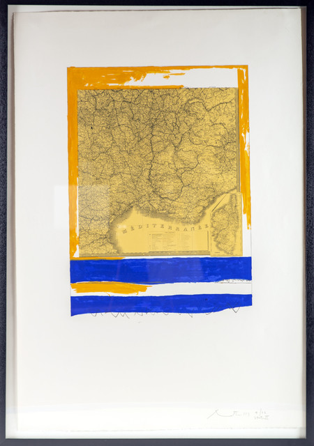 Robert Motherwell, ‘MEDITERRANEAN (STATE II YELLOW)’, 1975, Modern Artifact
