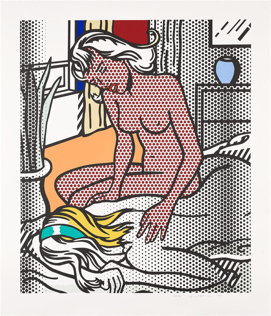 Roy Lichtenstein - Two Nudes, from Nudes Series (C. 284)