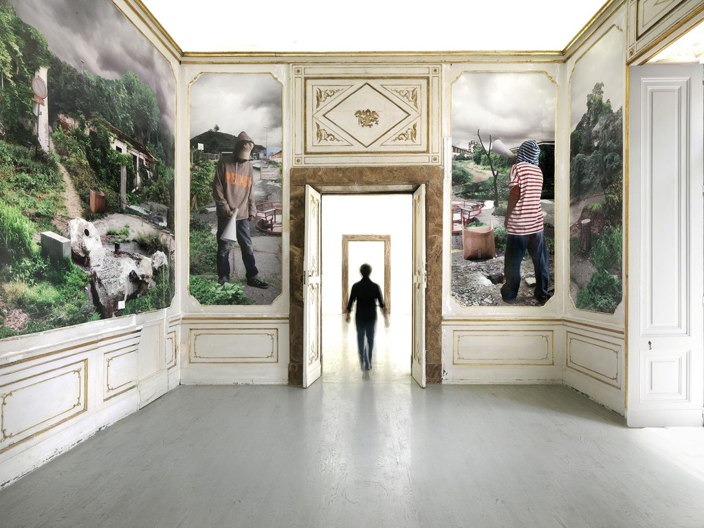 Botto & Bruno - silent walk - partial view of the exhibition - June 2014 - Galleria Alfonso Artiaco, Napoli Botto & Bruno - silent walk - partial view of the exhibition - June 2014 - Galleria Alfonso Artiaco, Napoli