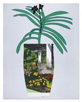 Green Garden Landscape Pot
