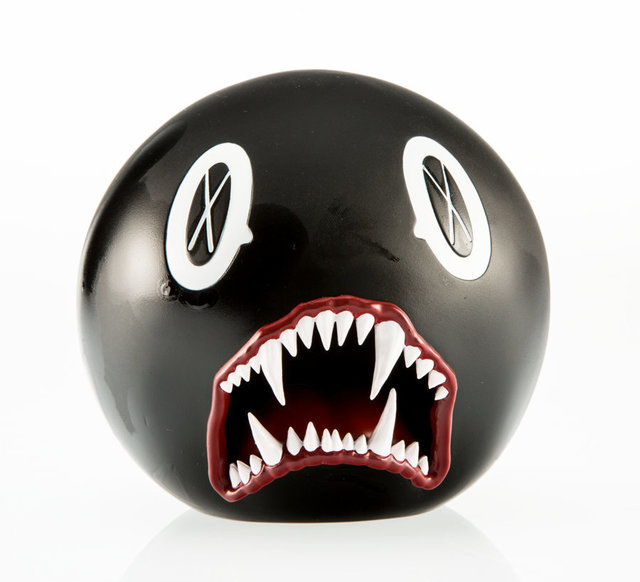 KAWS, ‘Cat Teeth Bank (Black)’, 2007, Other, Painted cast vinyl, Heritage Auctions