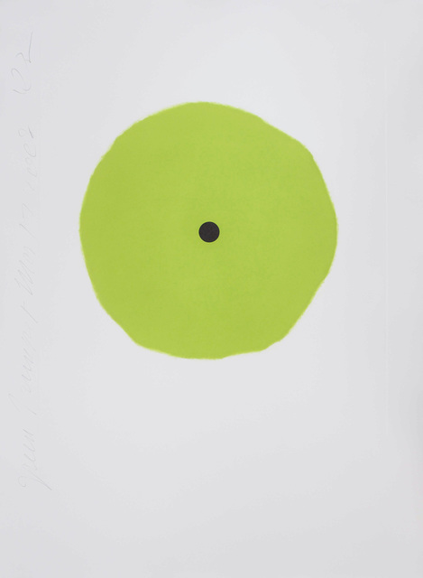 Donald Sultan, ‘Green Trumpet’, 2008, Zane Bennett Contemporary Art
