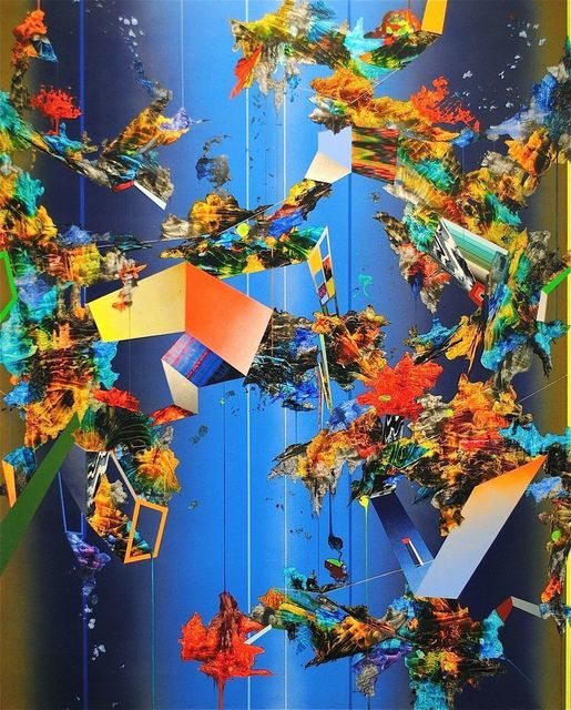 Linda Mieko Allen, ‘Figmenta XVI’, 2014, Painting, Mixed media, Nancy Hoffman Gallery