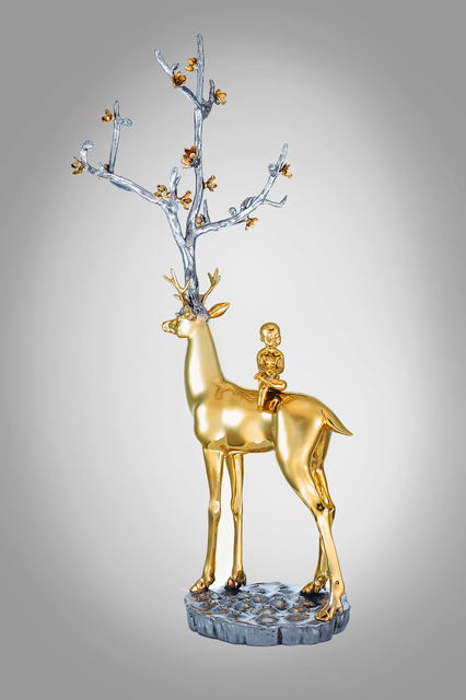 CHEN JING-QING 陳金慶, ‘Singing of the Fawn 無住生香-呦呦鹿鳴’, 2017, ESTYLE ART GALLERY 藝時代畫廊