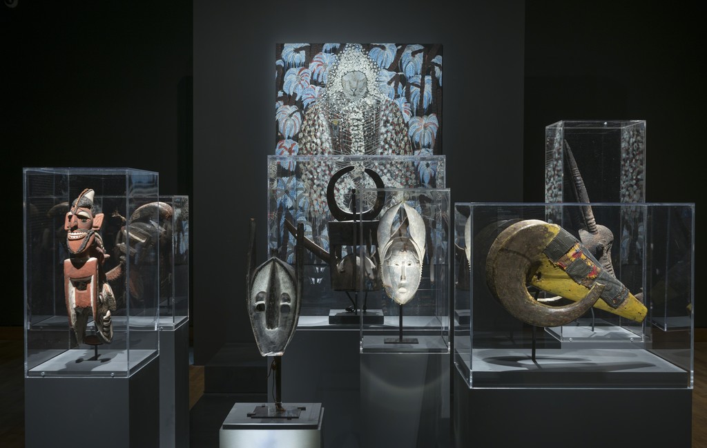 View of the exhibition From Africa to the Americas: Face-to-face Picasso, Past and Present. The Montreal Museum of Fine Arts, May 12 to September 16, 2018. © Estate of Picasso / SODRAC (2018). Photo: MMFA, Denis Farley. View of the exhibition From Africa to the Americas: Face-to-face Picasso, Past and Present. The Montreal Museum of Fine Arts, May 12 to September 16, 2018. © Estate of Picasso / SODRAC (2018). Photo: MMFA, Denis Farley.