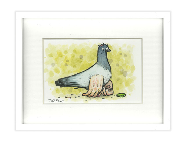 Todd Francis, ‘SMALL PIGEON PAINTING’, 2017, Subliminal Projects