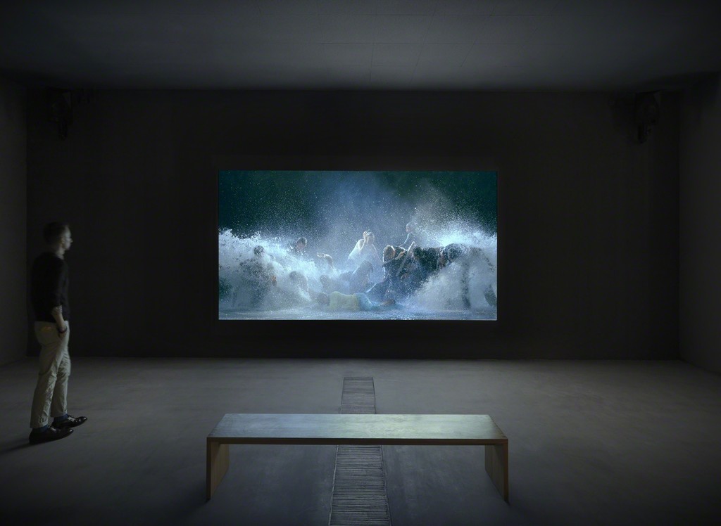 Installation photo of "Bill Viola: Transformation," Faurschou Foundation, Beijing (2014). Photo by Jonathan Leijonhufvud © Faurschou Foundation Installation photo of "Bill Viola: Transformation," Faurschou Foundation, Beijing (2014). Photo by Jonathan Leijonhufvud © Faurschou Foundation