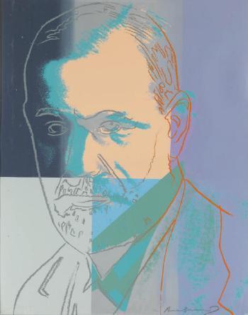 Andy Warhol - Sigmund Freud, from Ten portraits of Jews of the Twentieth Century (F.&S. 235)