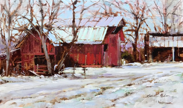 Kathie Odom, ‘Town's End’, 2019, The Galleries at Salmagundi