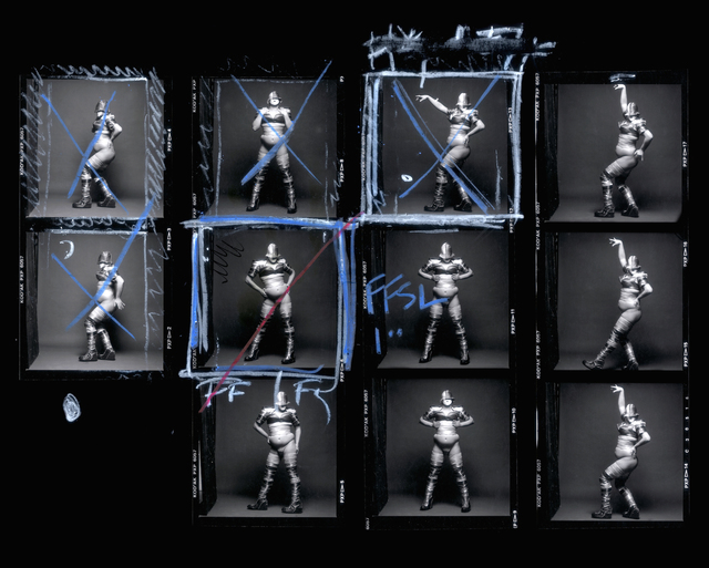 Fergus Greer, ‘Leigh Bowery, Session III, Look 15’, 1990, Photography, C-type print, Michael Hoppen Gallery