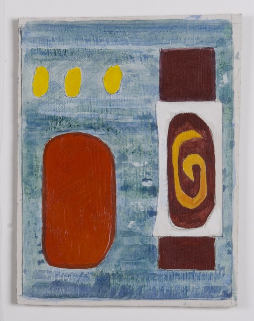 John Piper, ‘Design for the North Thames Gas Board glass fibre panels 4’, 1962, The Fine Art Society