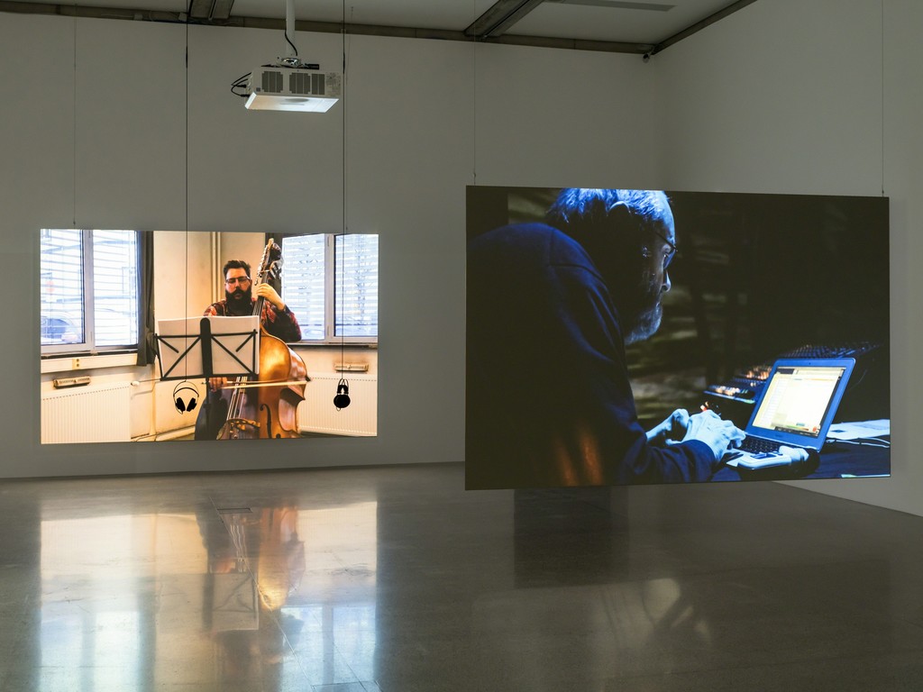 Ausstellungsansicht / Exhibition view
Doppelleben. Bildende Künstler_innen machen Musik, 23. Juni bis 11. November 2018 / Double Lives. Visual Artists Making Music, June 23 to November 11, 2018, mumok Museum moderner Kunst Stiftung Ludwig Wien
Photo: Klaus Pichler © mumok
Ausstellungsansicht / Exhibition view
Doppelleben. Bildende Künstler_innen machen Musik, 23. Juni bis 11. November 2018 / Double Lives. Visual Artists Making Music, June 23 to November 11, 2018, mumok Museum moderner Kunst Stiftung Ludwig Wien
Photo: Klaus Pichler © mumok