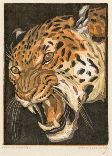 Norbertine Bresslern-Roth, ‘Leopard’, 1922, Galerie Kovacek & Zetter