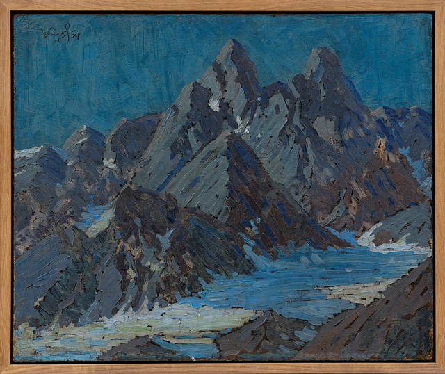 Clément Sénèque, ‘Les Aiguille de la Glière (at Night)’, Strauss & Co